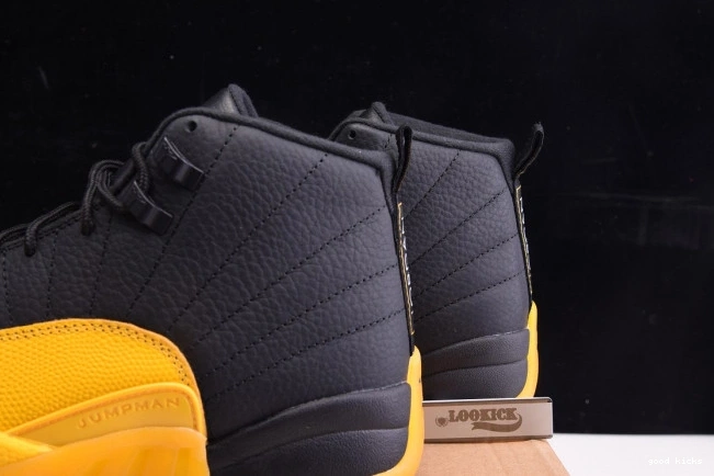 Rep Gold Retro University 12 130690-070 Air Jordan Black 0812